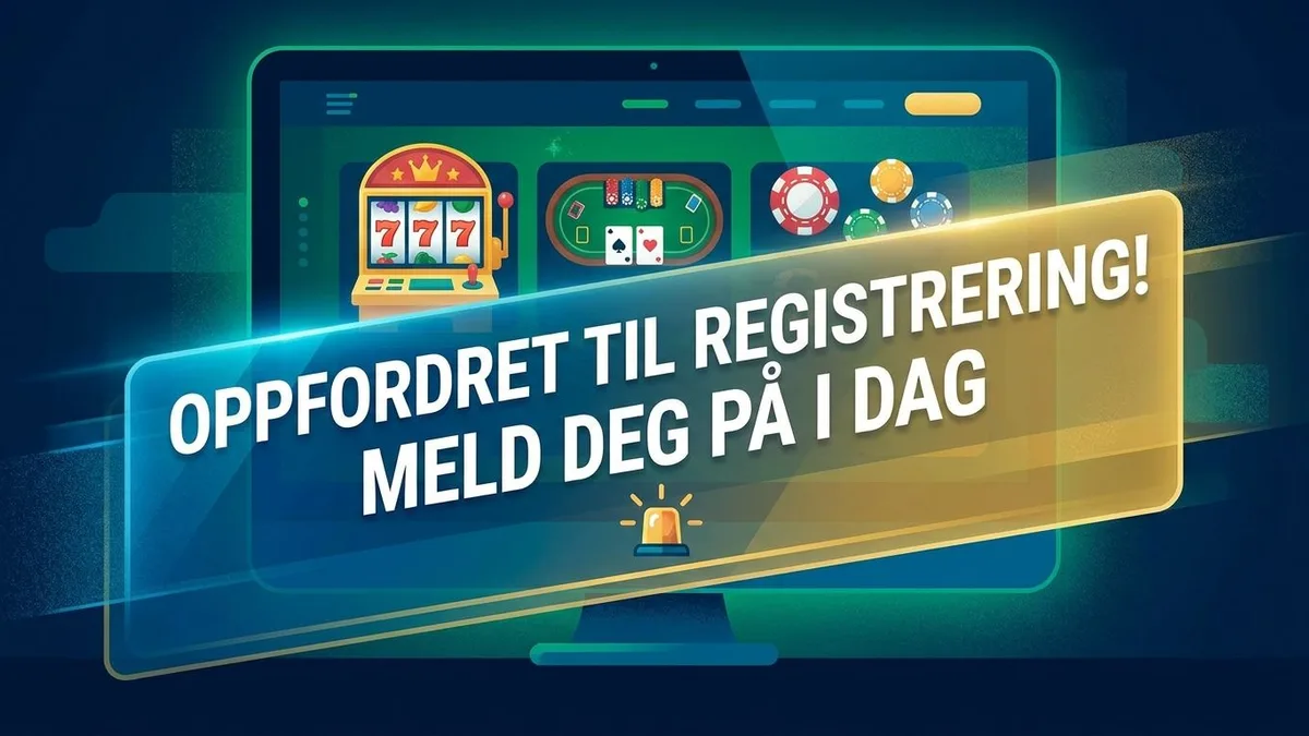 Registrer deg med bonus